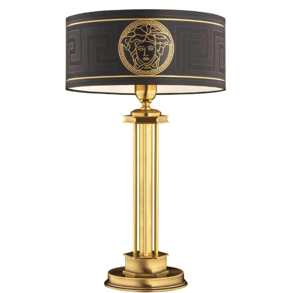 antik mosadz stolna lampa luxus textilny tienidlo klasicka lampa obyvacka salon vila zamok osvetlenie.jpg